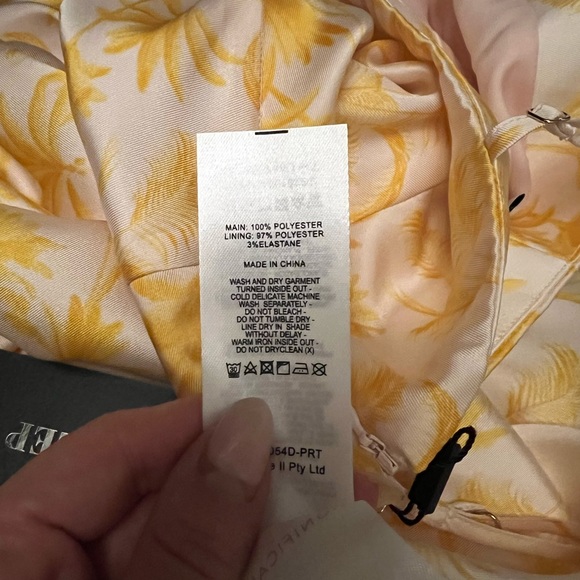 Significant Other Palm Tree Print Midi Dress - Picture 8 of 9